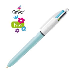 Cartolibreria L'Idea  PENNA BIC CRISTAL SHINE ARGENTO - NERA - BIC