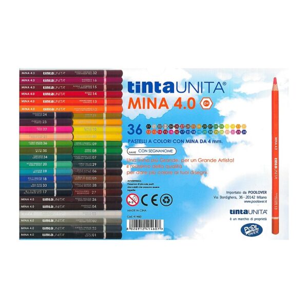 tintaUNITA® Mina 4.0 - astuccio 36 colori - Cartoidea