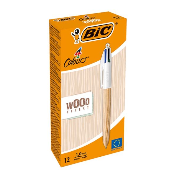 BIC® 4 Colours Fashion penna a sfera multicolore